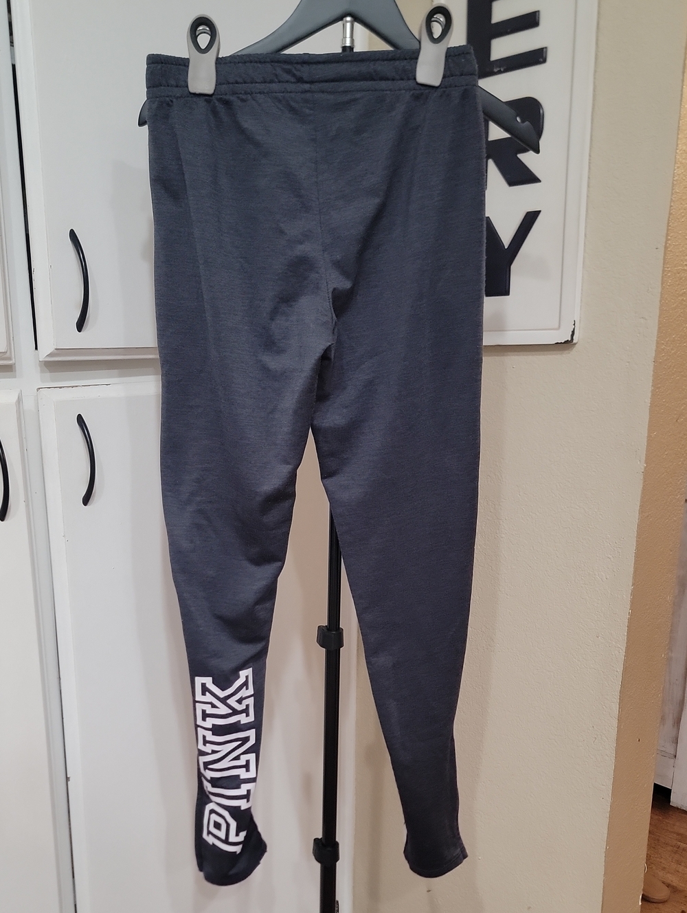 PINK Heathered Gray Leggings